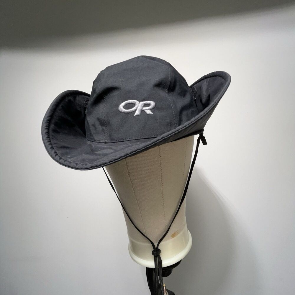Outdoor Research OR GOR-TEX Hat Seattle Rain Hat Unisex Size Med Black